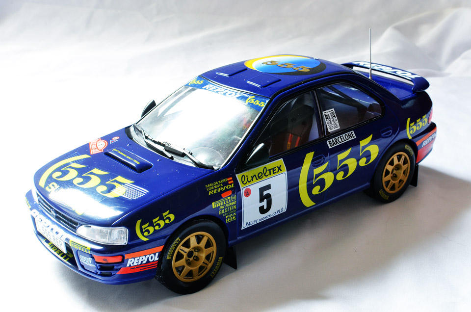 CARLOS SAINZ 1995 SUBARU SUBARU IMPREZA 555 1:18